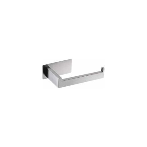Toilettenpapierhalter, Wandmontage, aus Edelstahl 304, kein Bohren erforderlich, 3M-Kleberückseite, Grau, Einheitsgröße – Crezuo (1/4)