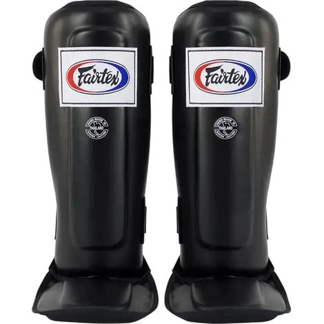 Protège-tibias et protège-pieds Fairtex SP3 Noir L (1/3)