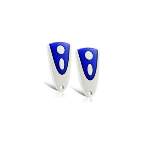 Lot de 2 télécommandes pour ouvre-porte de garage Novotron 502 MAX43-2, Novotron 512 MIX43-2, 433,92 MHz - Télécommande de rechange pour ouvre-porte de garage (1/5)