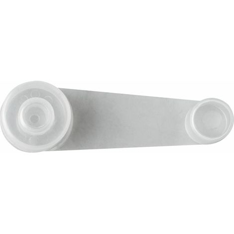 Tope de puerta hanstik transparente adhesivo fijación tornillo