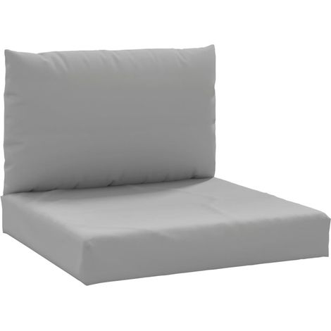 Maison Exclusive - Cojines para palés 2 unidades tela Oxford gris (1/5)