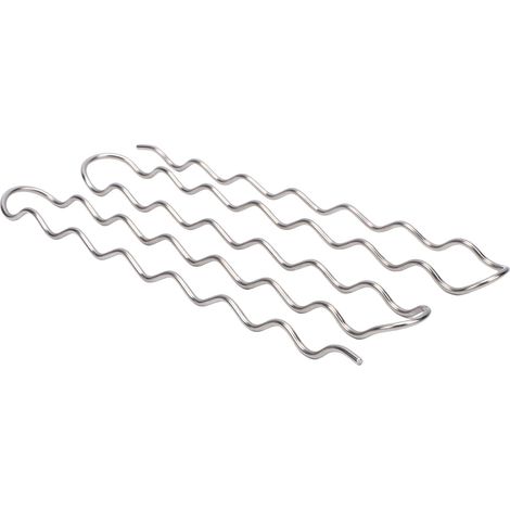 Rouleau à hot-dogs pour barbecue en acier inoxydable : support rotatif à 360° pour saucisses de barbecue, garantissant une cuisson homogène des hot-dogs (1/5)