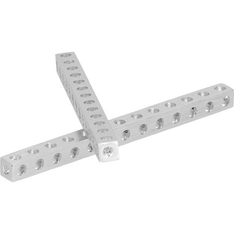 Profilé extrudé en aluminium, en forme de L, léger, haute résistance, résistant à la corrosion, profil carré 3106-0013-0104 (1/5)