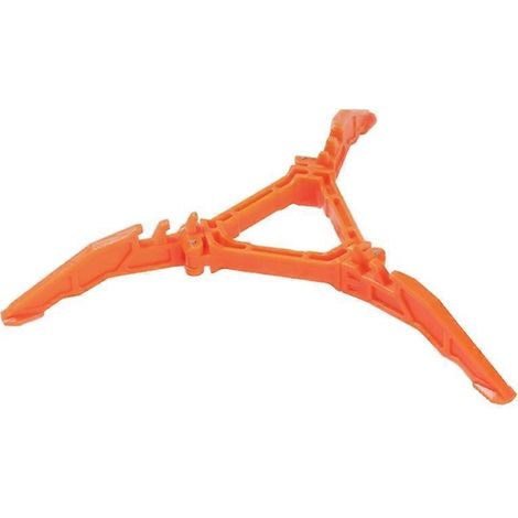 Support de bouteille de gaz extérieur, trépied pliable pour cartouche, support de réchaud de camping, accessoires de randonnée, léger et stable. (1/4)