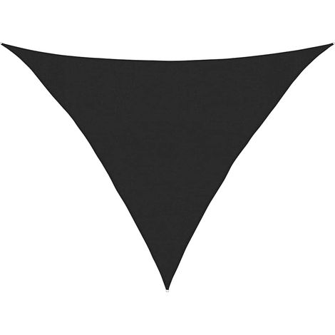 Maison Exclusive - Sonnensegel 160 g/m² Schwarz 3x3x4,2 m HDPE