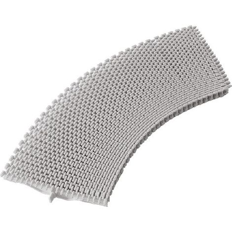 Griglia curv. a pettine AE 245x29,5H mm (1/2)