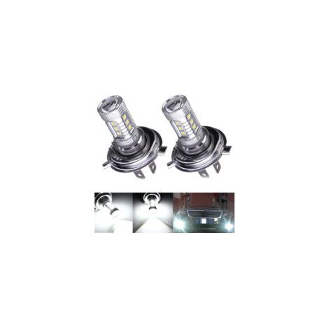 Lampadine di ricambio per 2 lampadine LED H4 da 80W per auto, kit di lampadine LED super luminose, lampadine super luminose per fari auto