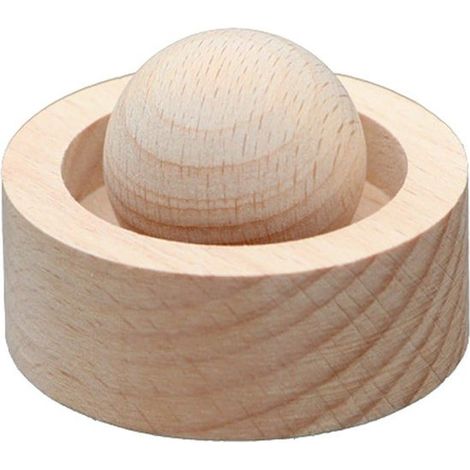 Difusores de aromaterapia con bolas de madera - 2 unidades (1/2)