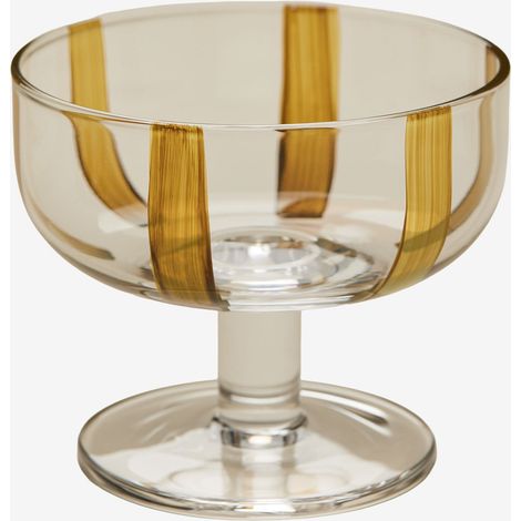 Pack de 4 verres à cocktail 26 cl en verre Jalviana SKLUM Moutarde Légère (1/5)