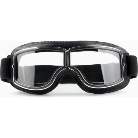 Lunettes de moto anti-rayures pour homme, style rétro, compatibles avec les casques de motocross. (1/5)
