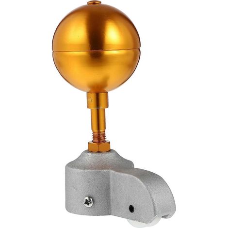 ensemble d'accessoires pour mât de drapeau extérieur en alliage d'aluminium avec boule.-Silver (1/4)