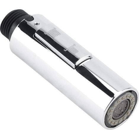 Robinet extractible G1/2 – Matériau ABS galvanisé – Réduit les éclaboussures et le gaspillage d'eau – Installation facile (1/5)