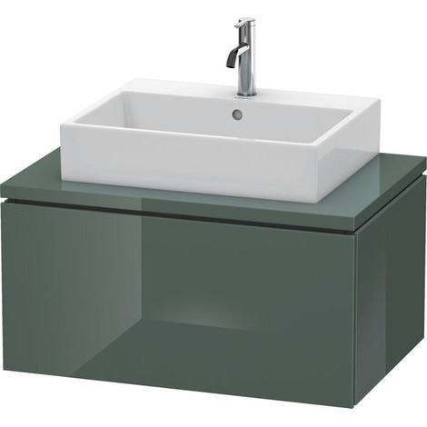 DU WTU für Konsole L-Cube 400x820x547mm 1 Auszug, Dolomiti Grey Hochglanz (1/5)