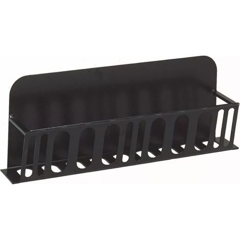braciere portalegna palazzetti in metallo nero 76 cm