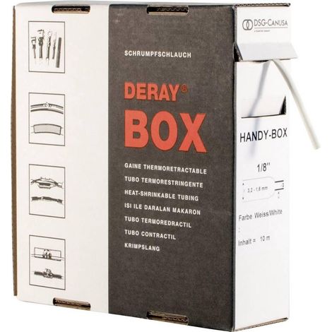 DSG Canusa DERAY-Box funda termorretráctil blanca 8 m