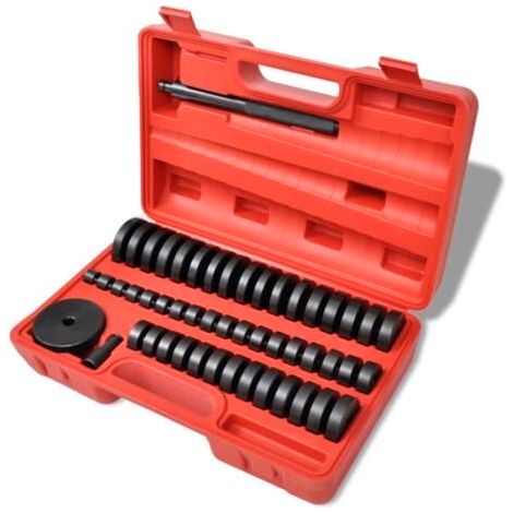 Custom Built Bush / Bearing / Seal Driver Master Set Discs 51 pcs vidaXL