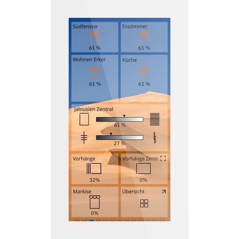 MDT Glas Touch Smart Plus BE-GTSP6TW.01S 6 Zoll Weiß