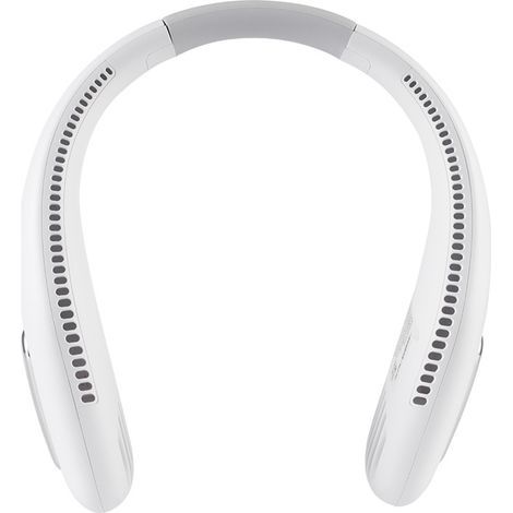 Tragbarer Nackenventilator, USB-aufladbar, freihändig, ohne Rotorblätter, 3 Geschwindigkeitsstufen, 70°-Luftauslass, verstellbar, zur Kühlung der Haut (1/5)