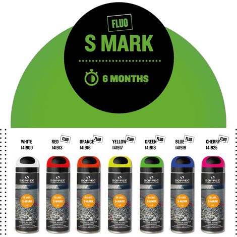 Markierspray rot Inhalt 500 ml