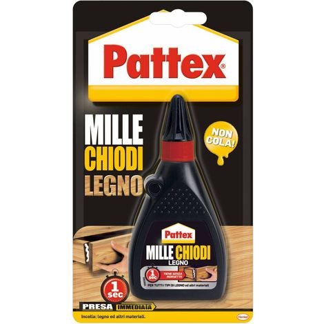 PATTEX MILLECHIODI LEGNO 100 G Q.TA 12