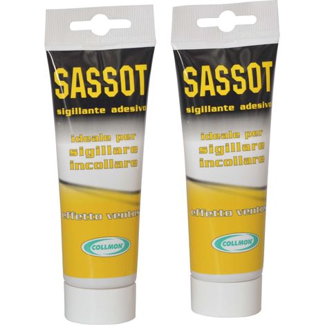 SASSOT SIGILLANTE ADESIVO BIANCO TUBO 125ML