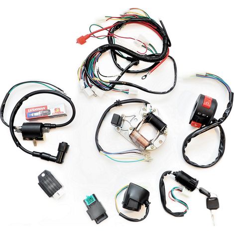 Cableado completo para quads ATV de 110 y 125 cc. (1/5)