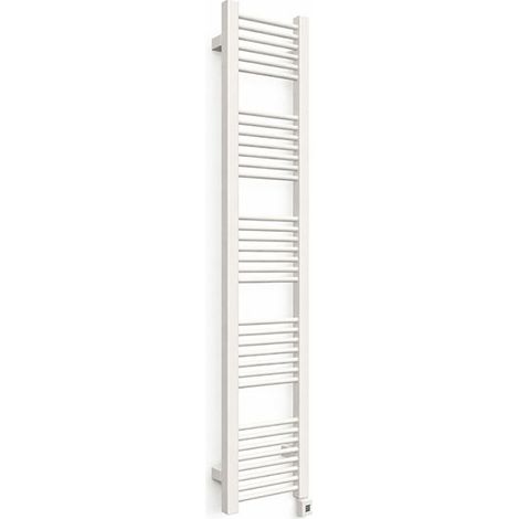 Sèche-serviette électrique blanc - (HxL) 1210x230mm - 300 Watt - 300 Watt - MIK1210-230E8B