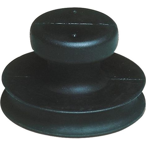 VERIBOR Vollgummisaugheber Tragfähigkeit 15 kg Kopf-Ø 80 mm - 609.0 (1/3)