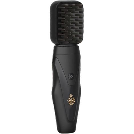 Brûleur d'encens électronique 2 en 1 avec tête de peigne en caoutchouc massante, A-- (1/5)