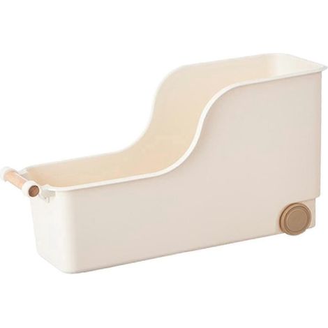 Ausziehbarer Schrankorganizer unter der Spüle mit Rollen, Spielzeugbehälter, Vorratsschrank-Aufbewahrungsorganizer für Küche, Kleiderschrank, Schlafzimmer-42cmx16cmx21.7cm (1/5)