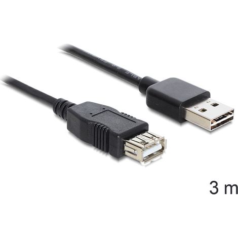 EASY-USB 2.0 Verlängerungskabel, USB-A Stecker  USB-A Buchse Verwendung:  Verlängern eines USB-A Kabels (1/4)