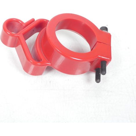 [PRODUIT D'OCCASION] Support Rouge Guide durite câble de compteur pour moto Ø40mm (1/4)