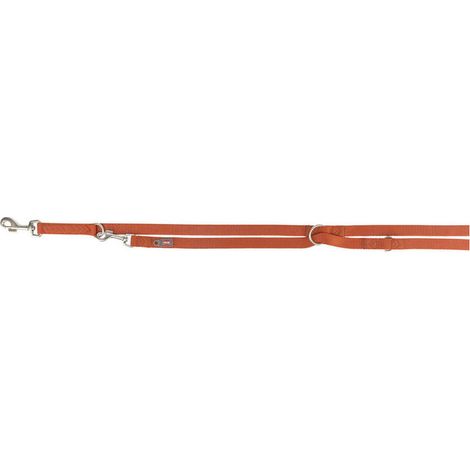 Guinzaglio regolabile per cane Trixie Premium Arancio M/L (1/4)