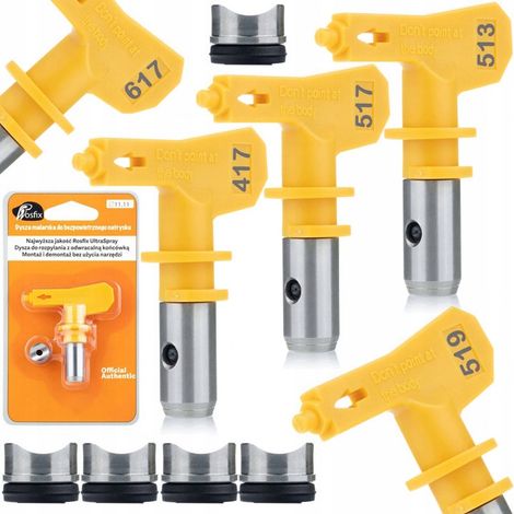 Modelo de boquilla de pintura Rosfix 5X - 513 517 519 417 617