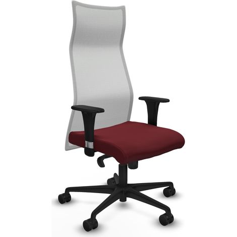 Silla de Oficina Albacete Piqueras y Crespo B1C036N Granate