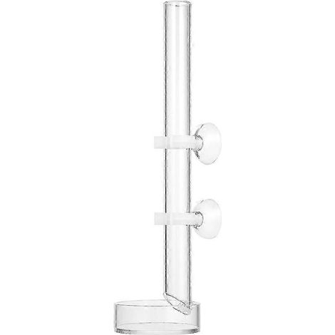 Tube et coupelle transparents en acrylique pour crevettes, poissons et escargots aquatiques, accessoires d'alimentation pour aquariums. (1/5)