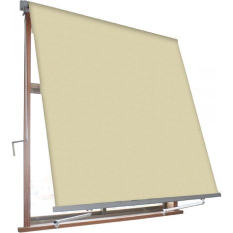 Tienda Milos bioclimática beige 3x2,45 m