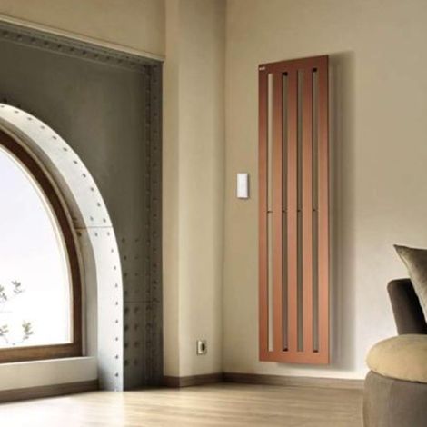 Radiateur électrique vertical ACOVA KARENA 600W IHD inertie fluide TSHSS060039EDAF (1/2)