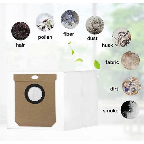 Pièces détachées pour aspirateur Cecotec Conga : filtre, brosse, serpillière, sac à poussière (1/5)