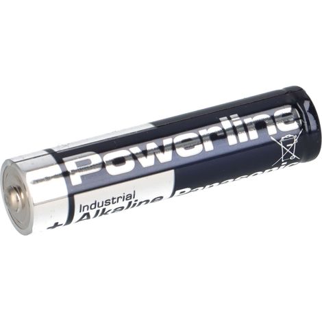 10x MICRO AAA LR03 MN2400 Batterie PANASONIC POWERLINE INDUSTRIAL 1383mAh (1/5)