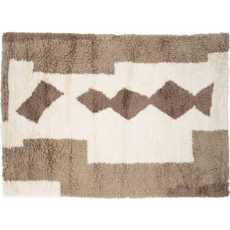 Tapis Déco en Laine "Nestor" 162x230cm Multicolore (1/5)