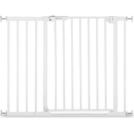 [GEBRAUCHT] B-Ware Hauck Treppenschutzgitter Türschutzgitter Clear Step Autoclose 2 Set Plus 21 Cm