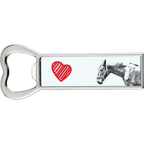 Hanoveriano - abridor de botellas con un caballo, abridor de nevera personalizado, regalo único para hombres de Art-Dog (1/5)