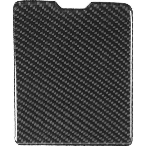 Cache de panneau de rangement pour conducteur en fibre de carbone compatible avec Mitsubishi Lancer 2008-2016 (1/4)