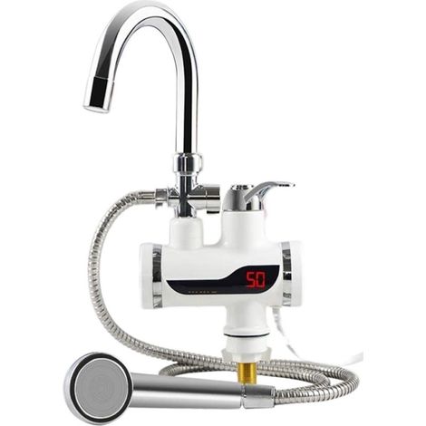Robinet distributeur d'eau chaude et froide instantané Appareil ménager, d'eau chaude instantané cuisine robinet électrique chauffage de l'eau insta (1/5)