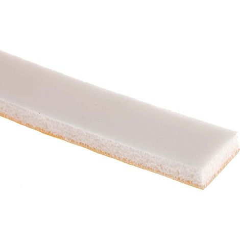 Ruban mousse silicone Simple face RS PRO, Blanc, 15mm x 6m x 4.8mm ( Prix pour 1 ) (1/3)