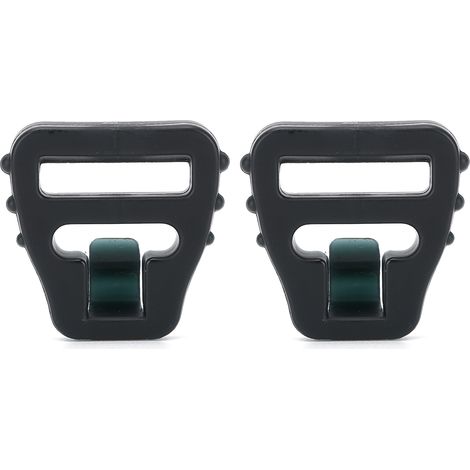 Lot de 2 crochets nasaux de fixation gauche/droite pour respirateur BMC NM2, clips de maintien en plastique, pièces de rechange. (1/5)