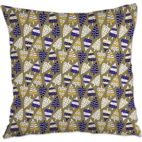 Housse de coussin 45x45 cm en polyester résistant pour la Saint-Valentin, mariage, anniversaire, Noël, l'Action de grâce (1/5)