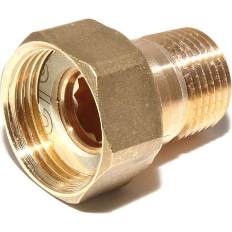KSB Anschlussverschraubung R 1" für Controlmatic E, Messing