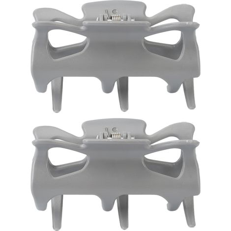 2 Pinces Ciseaux à Chaud, Griffes de Coiffage Remplacement pour Femmes Filles, Section Cheveux, Mise en Plis, Lot de 2 (1/5)